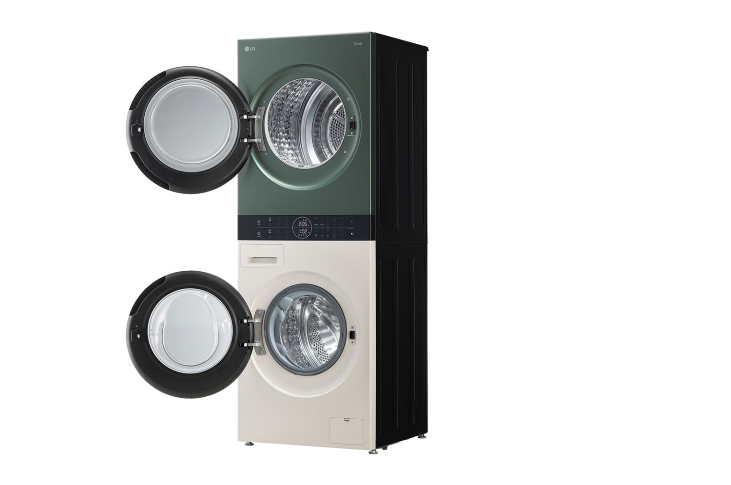 LG 14/10kg AI DD™ Front Load WashTower™ (WT1410NHEG) thumbnail