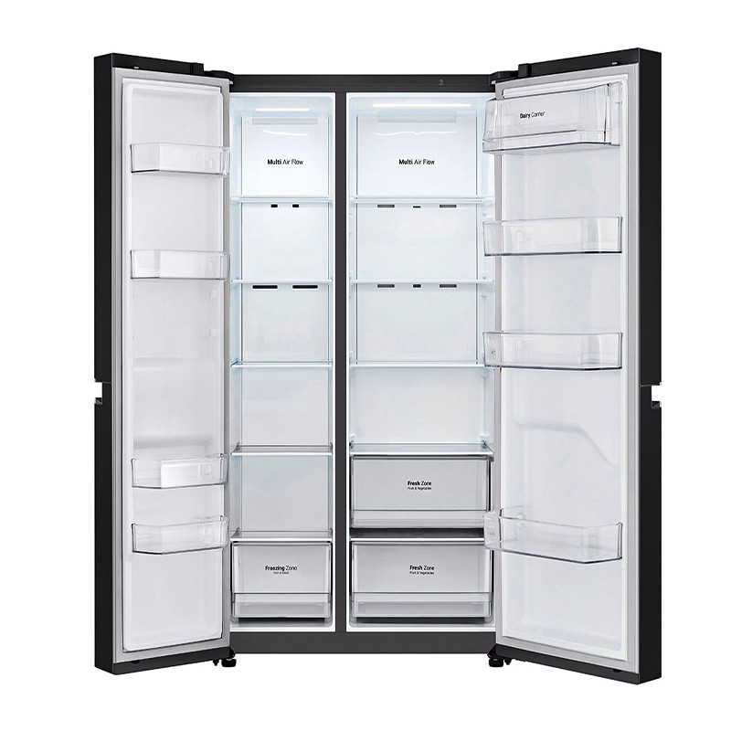 LG 643L SBS Refrigerator GS-B6432WB thumbnail
