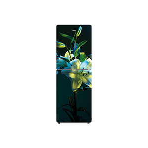 Toshin 242L Top Mount Refrigerator TM242GDWO White Orchids