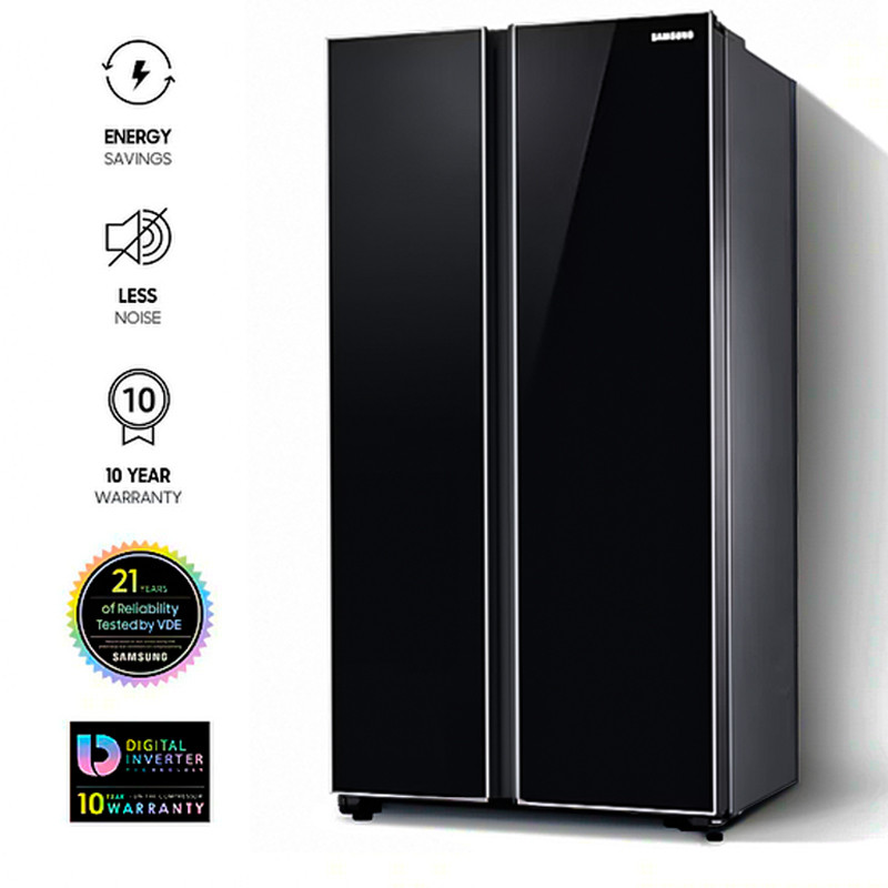 Samsung 700L SBS Refrigerator RS72R5011B4/D3 thumbnail