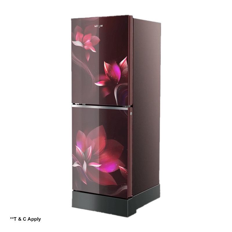 Whirlpool 278L Top Mount Refrigerator WPL-INV DC 278 Floret Red thumbnail