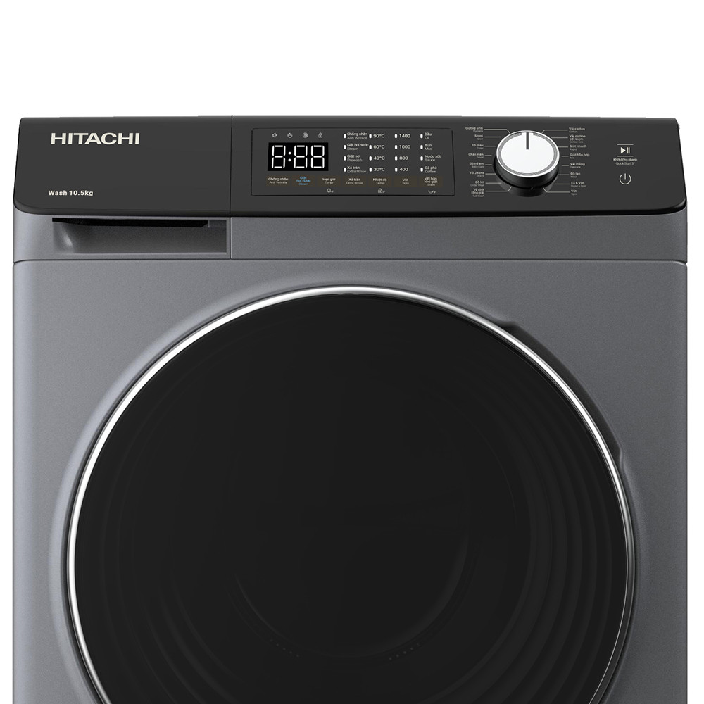 Hitachi 8Kg Front Load Inverter Washing Machine BD-802HVOS thumbnail