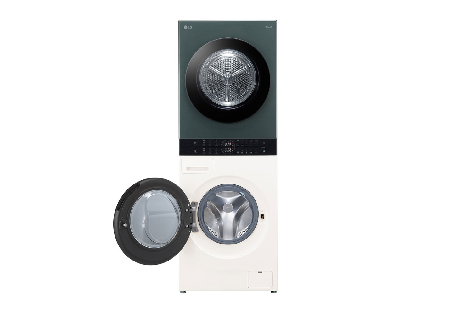 LG 14/10kg AI DD™ Front Load WashTower™ (WT1410NHEG) thumbnail