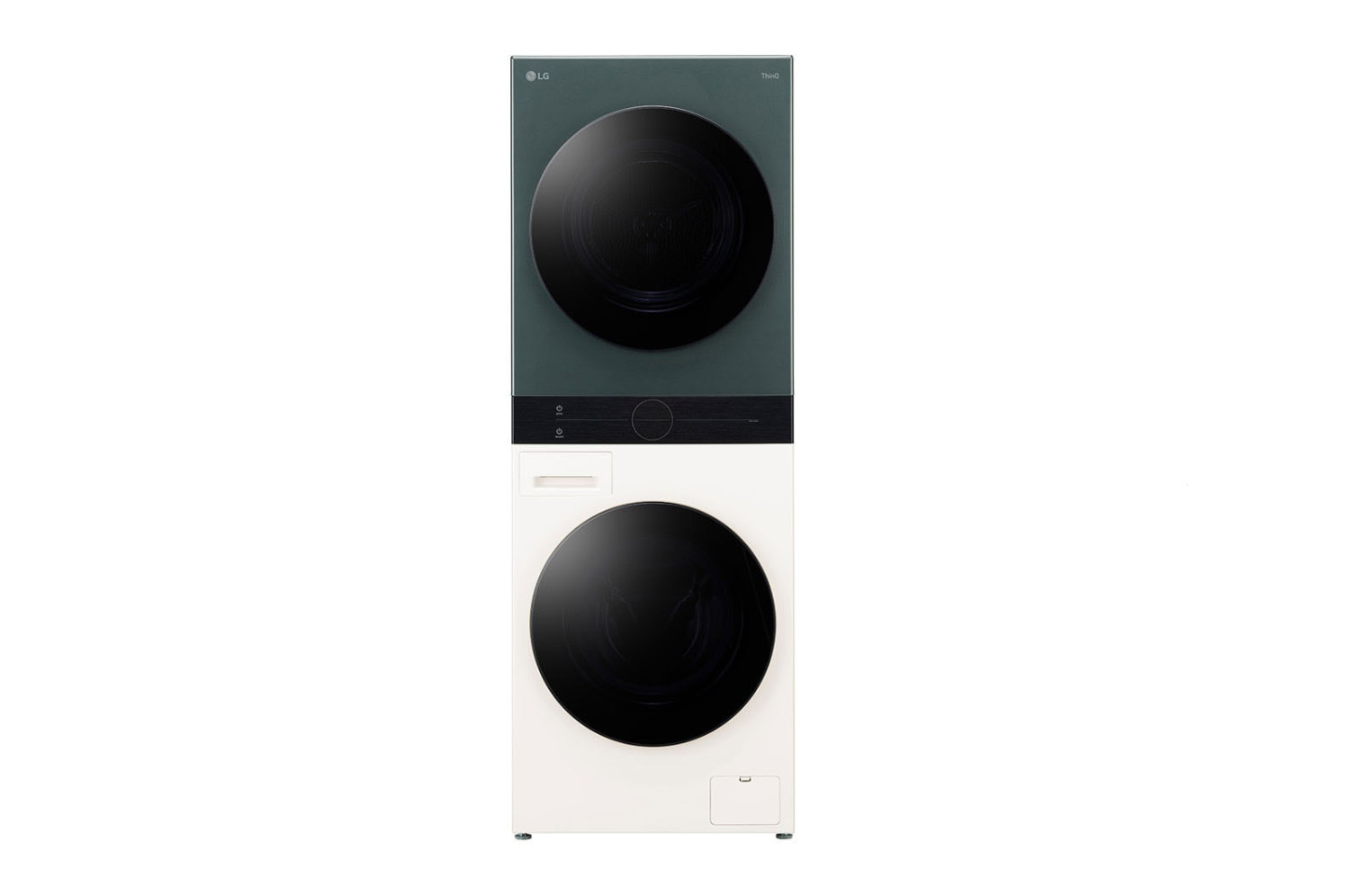 LG 14/10kg AI DD™ Front Load WashTower™ (WT1410NHEG) thumbnail