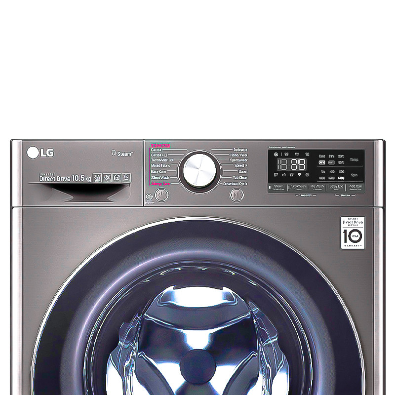 LG  10.5Kg  Washing Machine FV1450S2K thumbnail