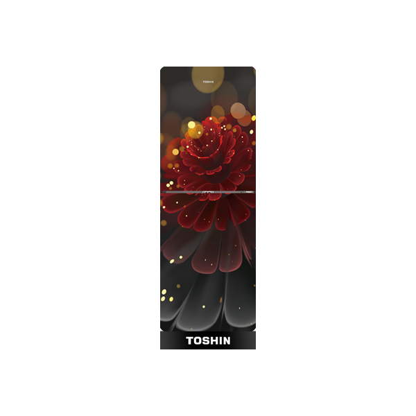Toshin 180L Bottom Mount Refrigerator BTE-180GDSRTR (Retro Rose) thumbnail