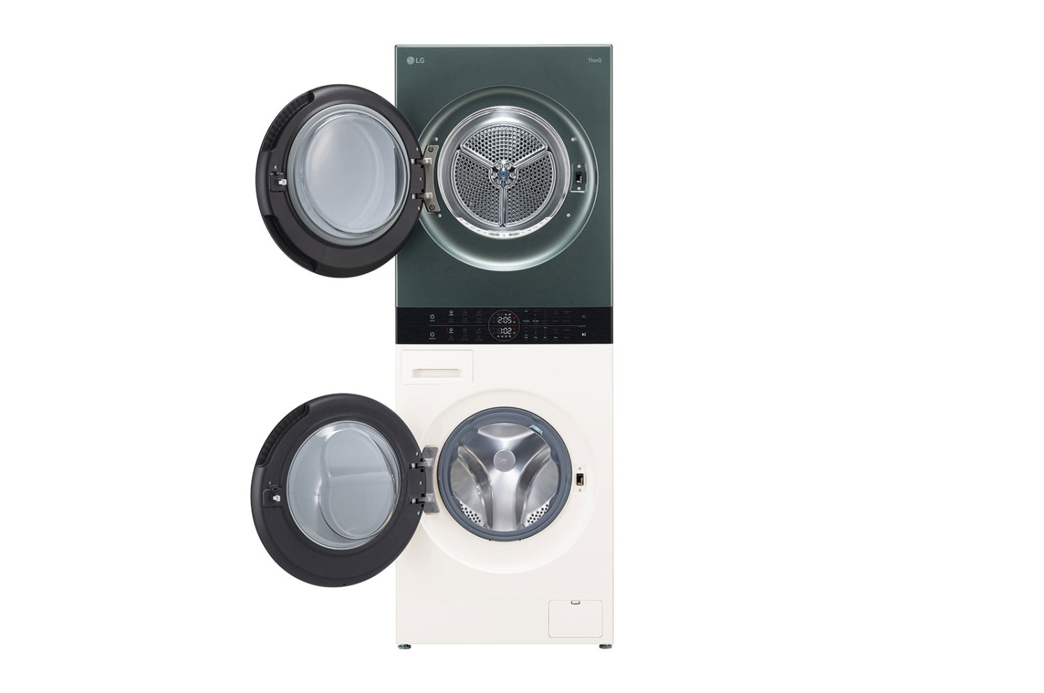 LG 14/10kg AI DD™ Front Load WashTower™ (WT1410NHEG) thumbnail