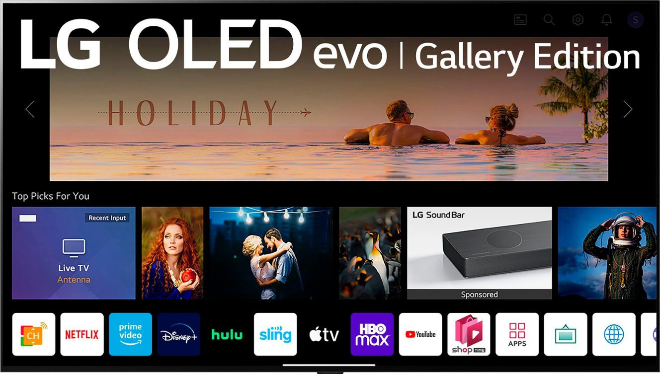 LG OLED evo G2 97" 4K Smart  TV OLED97G2 thumbnail