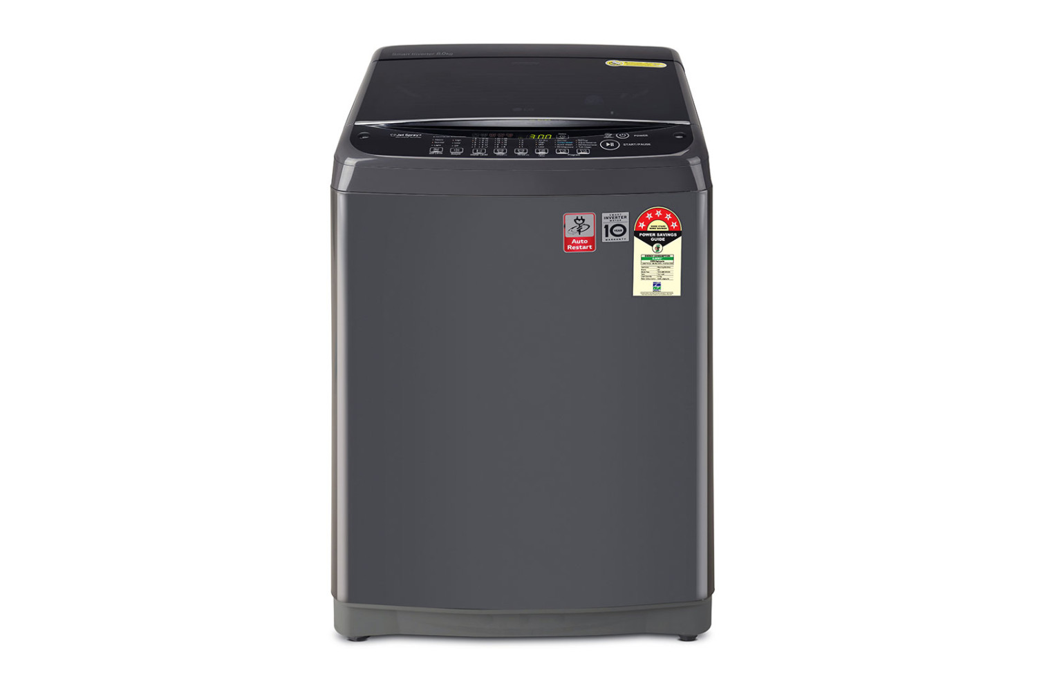 LG  10Kg  Top Load Washing Machine T2310VSAB thumbnail