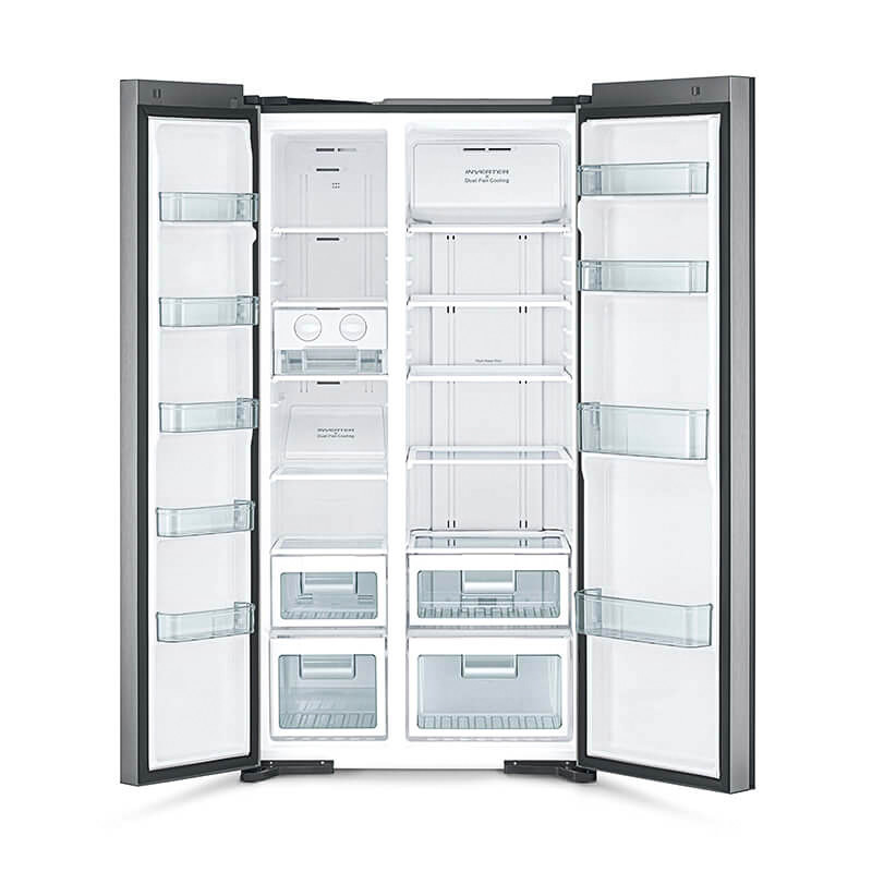 Hitachi 641L SBS Refrigerator R-S800PB0-KD-GBK thumbnail
