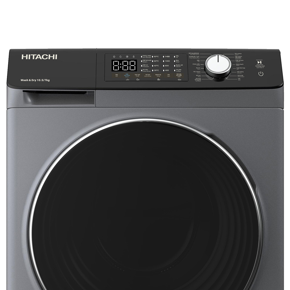 Hitachi 10.5Kg Front Load Washer Dryer BD-D1054HVOS thumbnail